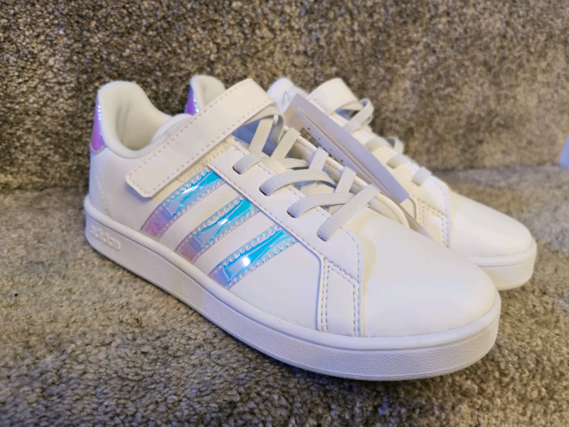 girls adidas trainers size 2